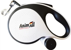 Рулетка-повідець AnimAll з диспенсером XL до 50 кг/8 метрів MS7016-B (Х/12/Х) Біла (2000981277956)