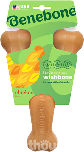 Benebone Wishbone Chicken Жувальна іграшка зі смаком курки для собак 21,1 см