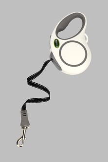 Hi Dog Повідець-рулетка для тварин HiDOG FD5212A-4 М, 5 м 25 кг Білий (2100104222013) shop (2100104222013)