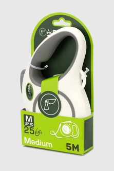 Hi Dog Повідець-рулетка для тварин HiDOG FD5212A-4 М, 5 м 25 кг Білий (2100104222013) shop (2100104222013)