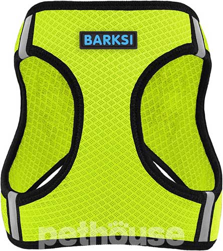 Barksi Mesh Шлея "Vest" для собак, лимонна 34 см