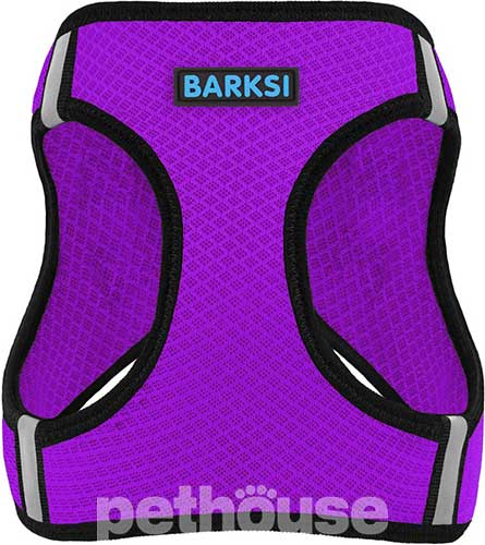 Barksi Mesh Шлея "Vest" для собак, фіолетова 29 см