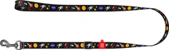 Повідець для собак нейлоновий Collar WAUDOG Nylon, малюнок "NASA", регульований, L, Ш 25 мм, Дов 152-183 см (5314)