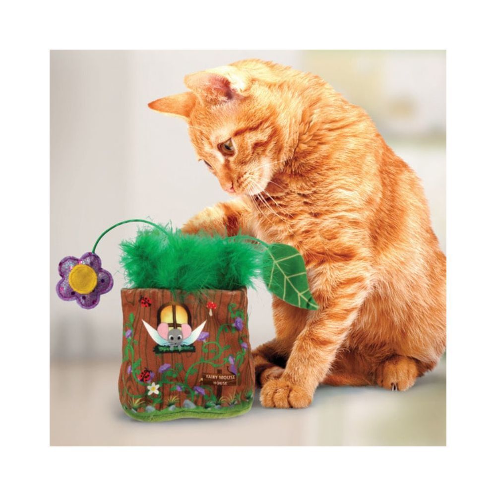 Kong Puzzlements Hideaway іграшка для котів 10,8х10,8 см - різнокольоровий