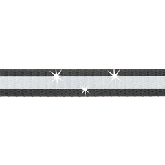 Повідець - рулетка для собак Ferplast Flippy One Reflex Tape S 14.7х3х10 см 4 м до 15 кг Чорно-жовтий зі стрічкою (75095228)