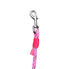 Повідець вільні руки для собак до 5 кг SPES hands free 2в1, 3м/6мм, XS, pink panther