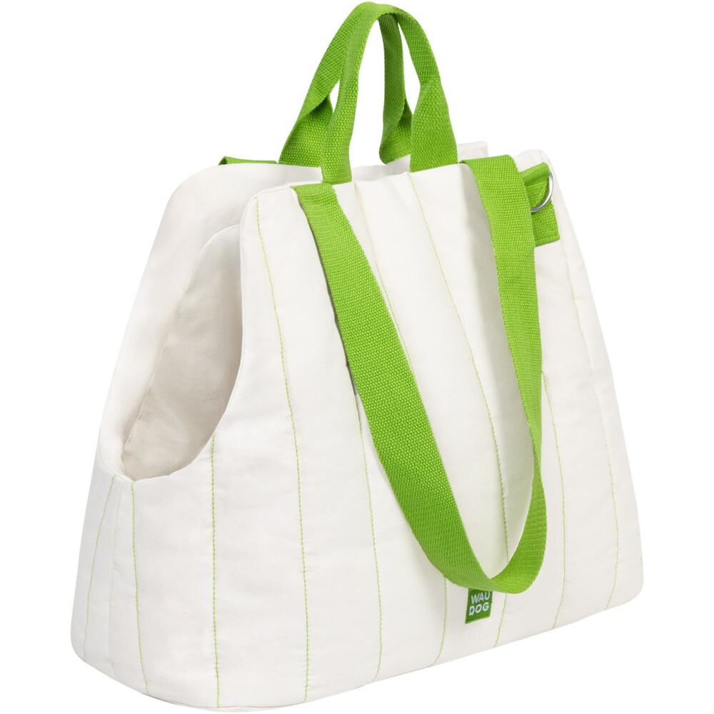 Сумка-переноска для котів Waudog Relax Eco 44x35x22 см - білий