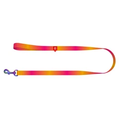 Повідець WAUDOG Nylon Recycled "Градієнт Помаранчевий" L (4823089365312)