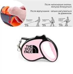 Повідець для тварин INSPIRE TM-X038 5 м Pink (TM-X038-Pink)
