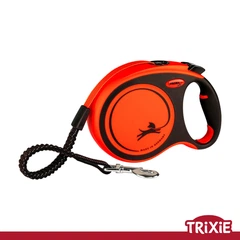 Повідець для собак "XTREME" Trixie 21447, L: 8м/до 55кг, чорний/помаранчевий (TX-21447) 4000498034606