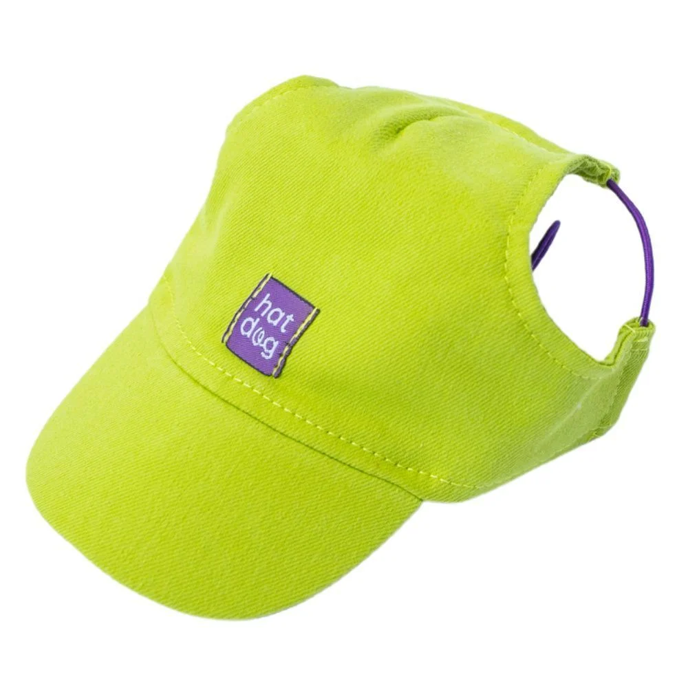 Hat Dog Кепка для собак Hat-Dog M - лаймовий