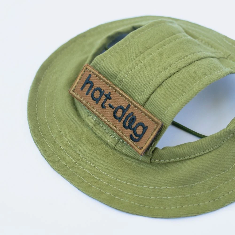 Hat Dog Панама для собак Hat-Dog з патчем M - хакі