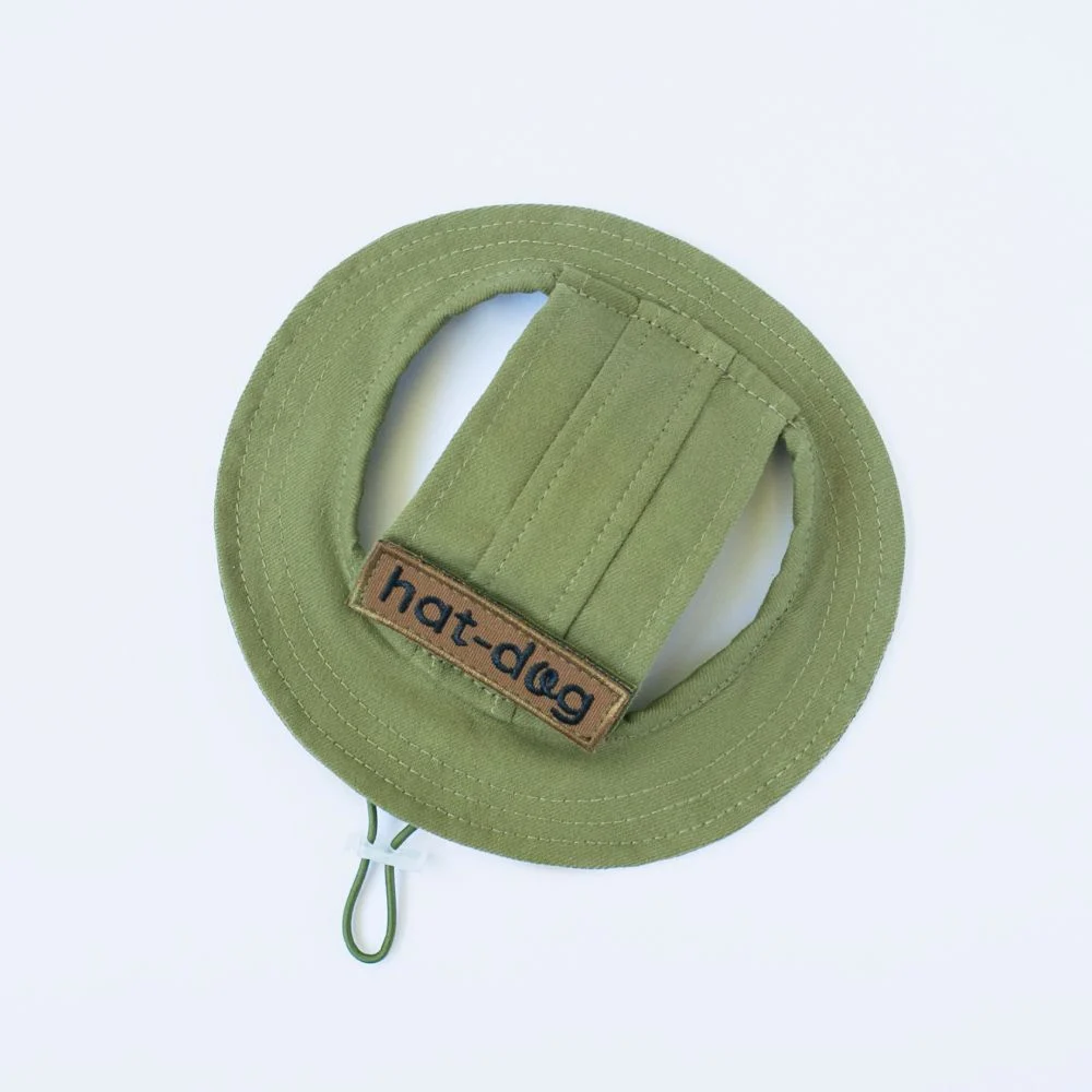 Hat Dog Панама для собак Hat-Dog з патчем L - хакі