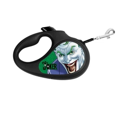 Collar Рулетка для собак Waudog R-Leash L з малюнком "Джокер Зелений", стрічка, 5 м