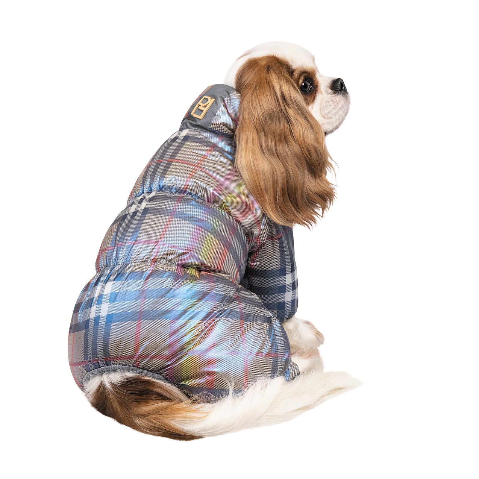 Комбінезон для собак Pet Fashion «INDIGO» XS (клітінка)