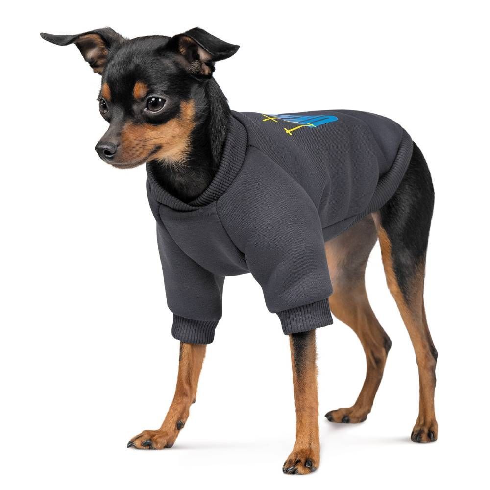 Pet Fashion I stand with Ukraine товстівка для собак XS M