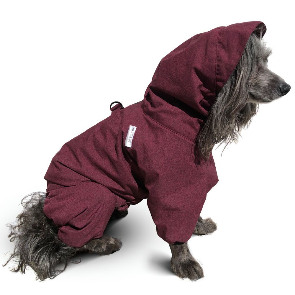 Комбінезон для собак Noble Pet Travis XL - бордовий