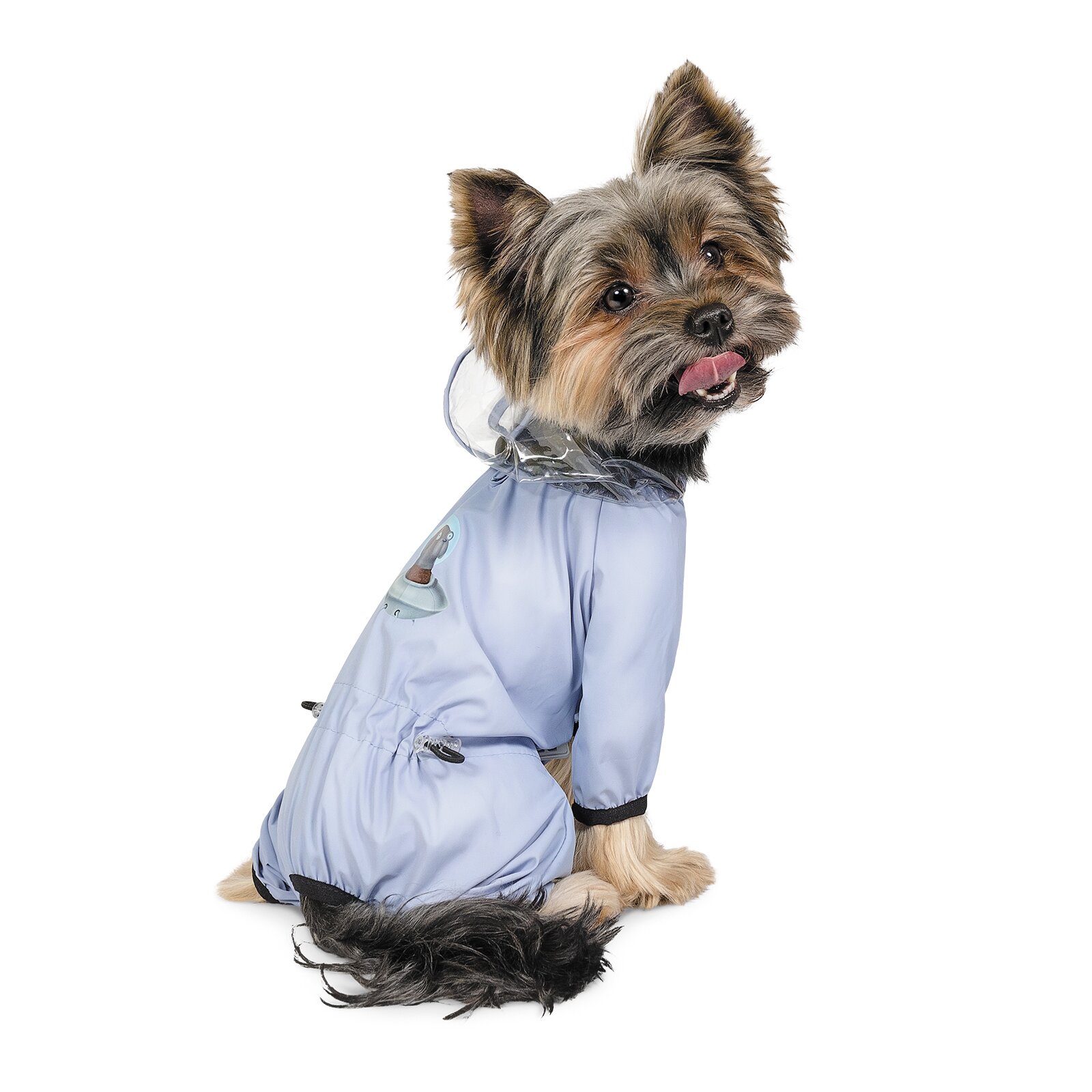 Дощовик для собак Pet Fashion «Космос» XS-2 (лаванда) XS2