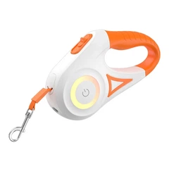 Автоматичний повідець Rojeco 5м Orange-White (RQYS-04 Orange)