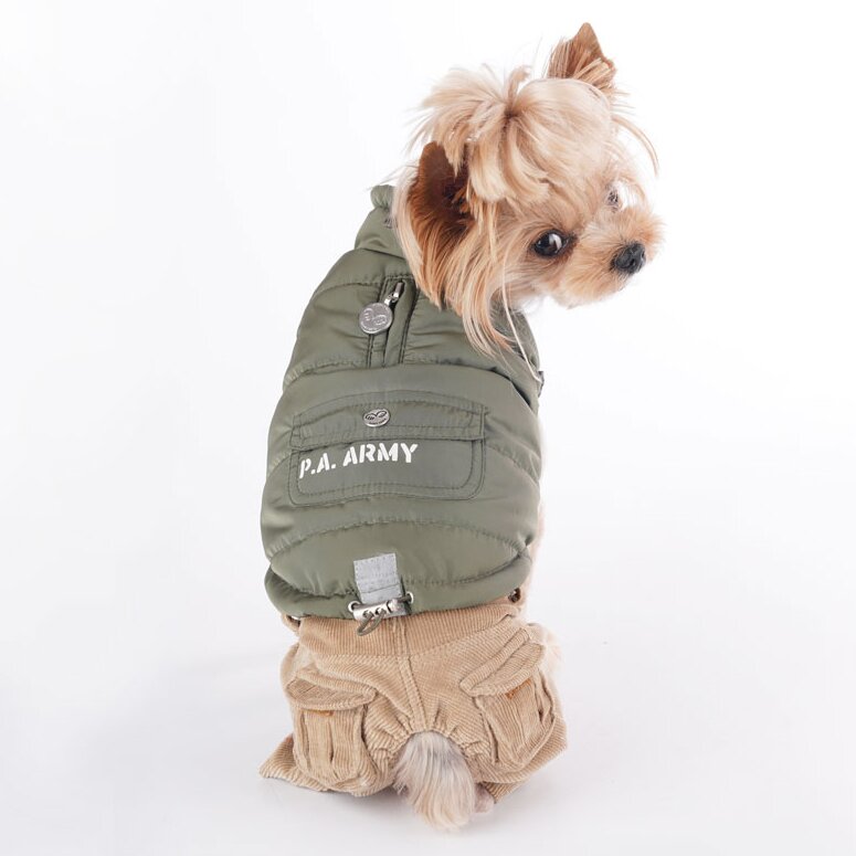 Жилет для собак Puppy Angel «Army Barmy» S