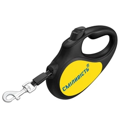 Повідець-рулетка з нейлоновою стрічкою WAUDOG R-leash "Сміливість" L, 50 кг, 5 м (4823089348957)