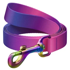 Повідець WAUDOG Nylon Recycled "Градієнт Фіолетовий" M (4823089365299)