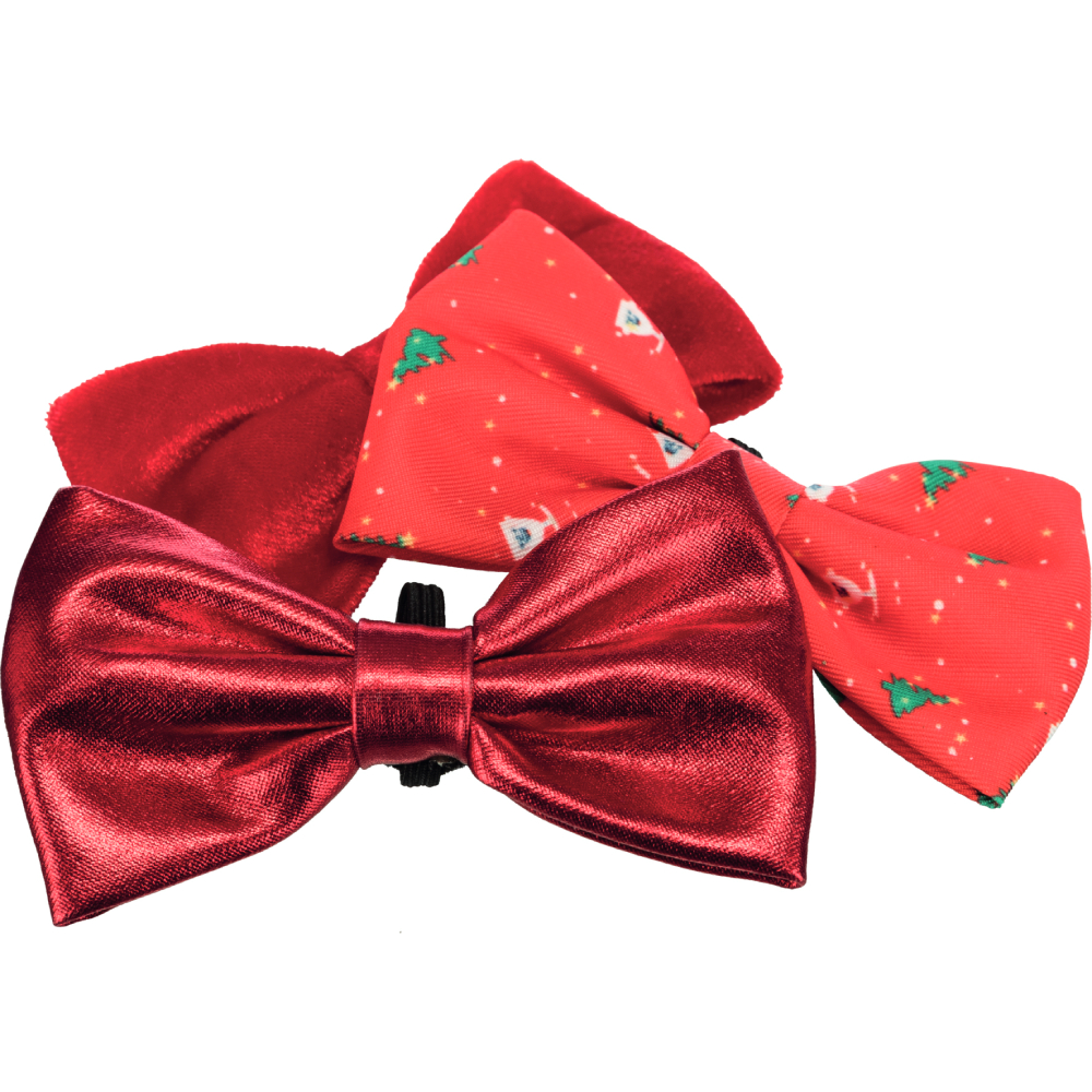 Краватка-метелик для собак Trixie Xmas Suit bow tie 10 см