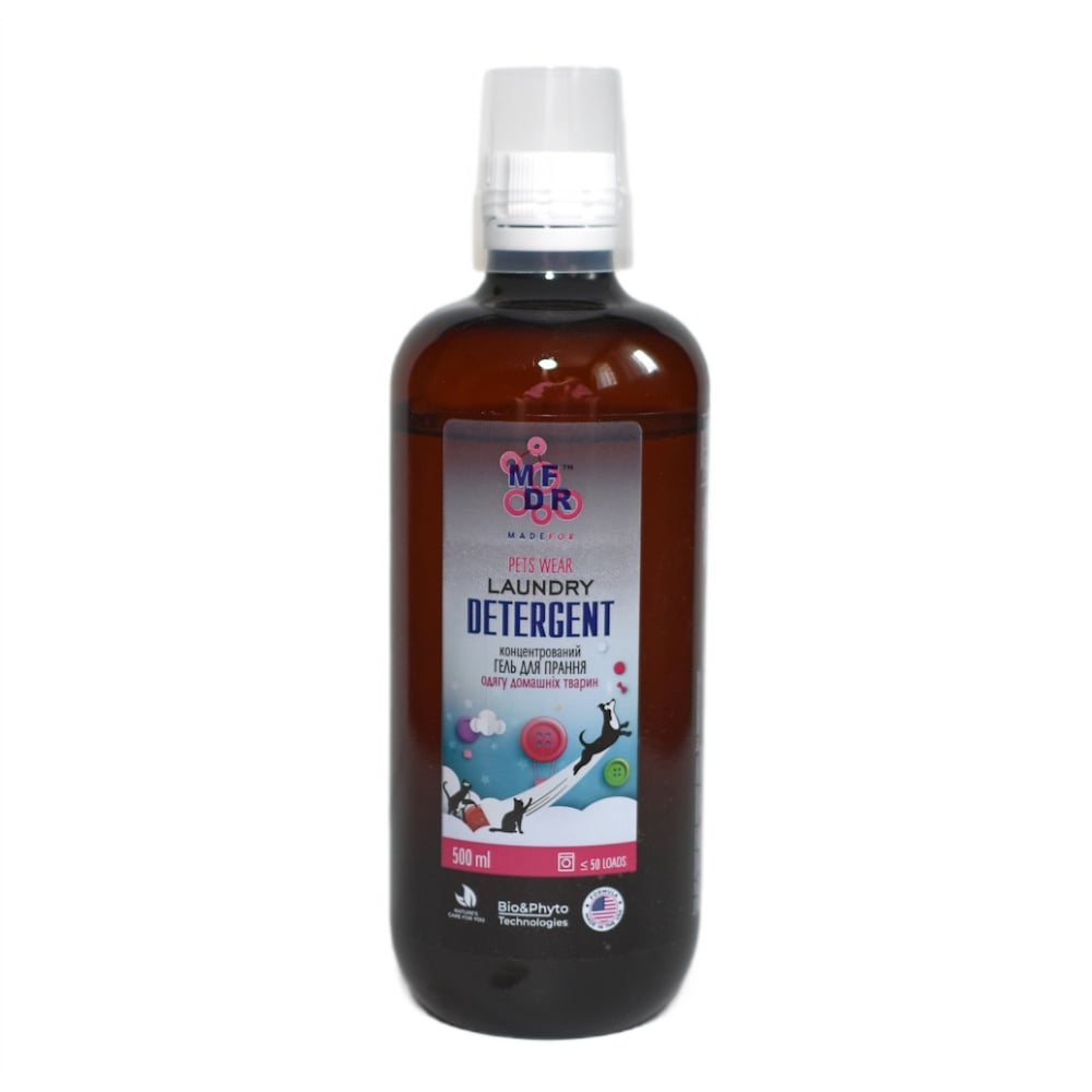 Гель для прання одягу котів Madefor Pets Wear Laundry Detergent 500 мл - без аромату