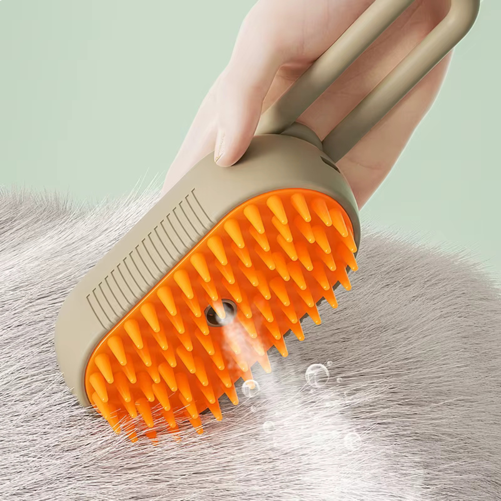 Щітка масажна для собак Me&Pet 12х4,5х6,5 см - колір в асортименті