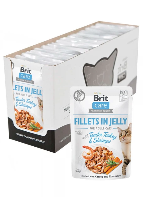 Brit Care Вологий корм (шматочки в желе)