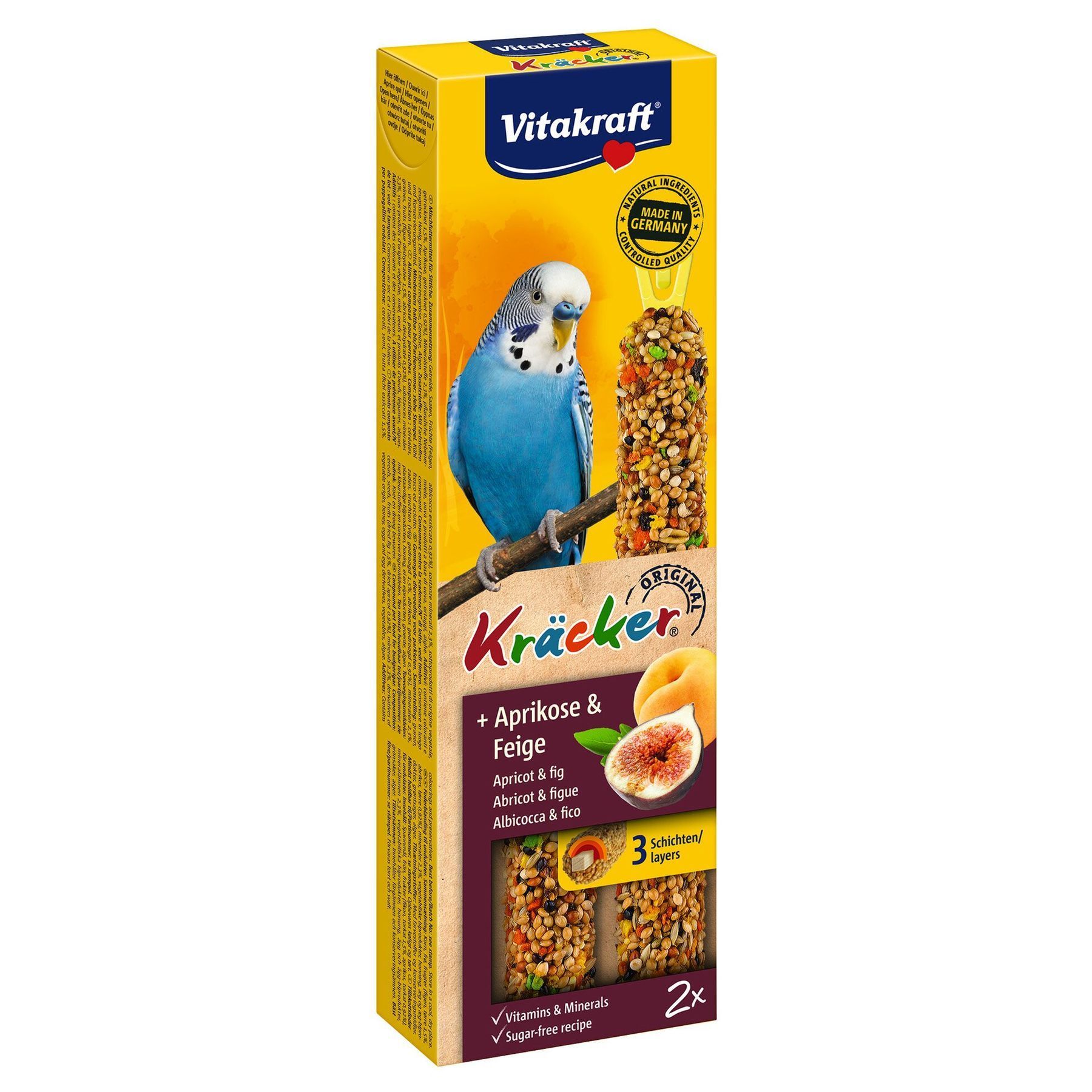Vitakraft Ласощі хвилястих папуг Kracker