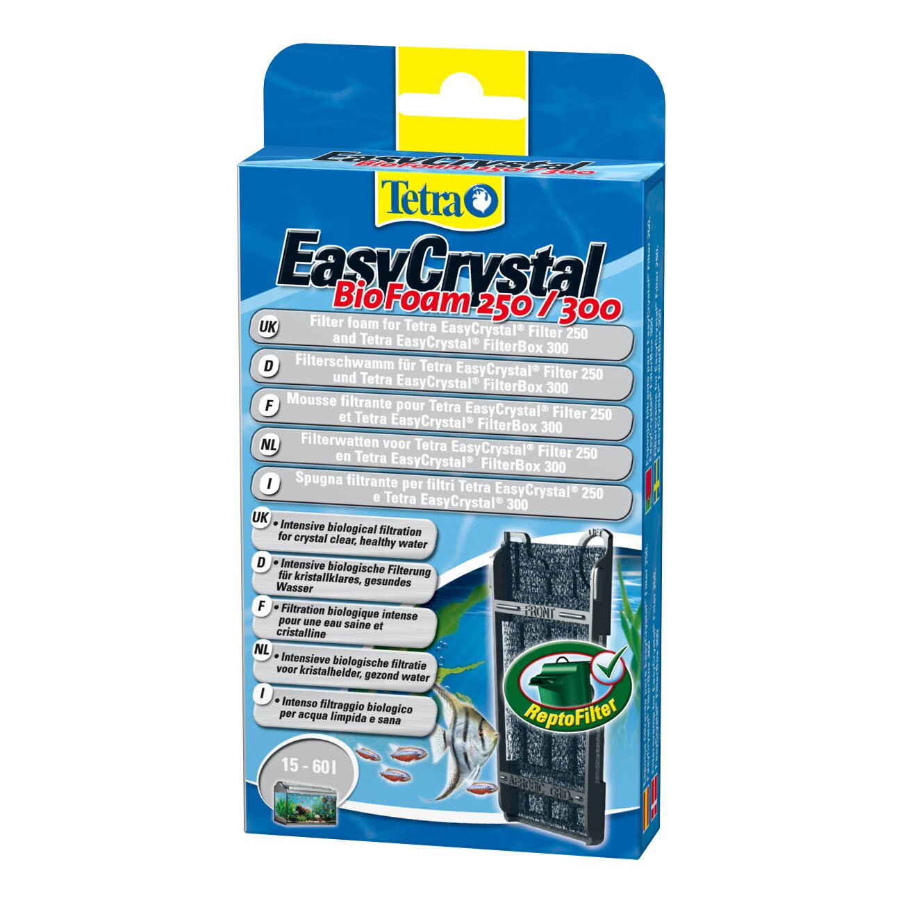 Губка Tetra «BioFoam 250 / 300» (для внутрішнього фільтра Tetra Easy Crystal 250 / 300)