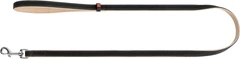 Повідець для собак шкіряний Collar WAUDOG Soft, S, Ш 18 мм, Дов 122 см (7256)