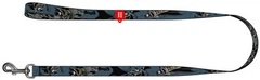 Повідець для собак нейлоновий WAUDOG Nylon, малюнок "Тінь Бетмена", M, Ш 20 мм, Д 122 см (341-1078collar)
