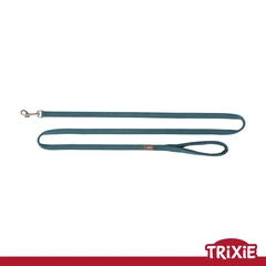 Повідок для собак Trixie "Рrеміuм"довгий, XS: 1.80м/10мм, петроль (TX-201832) 4053032022171