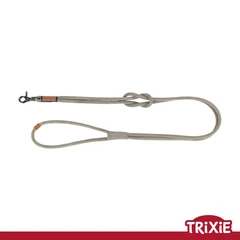 Поводок BE NORDIC ,Trixie 17460 шкіра,ХS-L: 1.20м/8мм, сірий (TX-17460) 4011905174600
