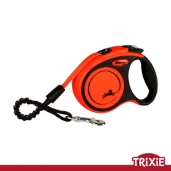Повідець для собак "XTREME" Trixie 21407, XS: 3м/до 15кг, чорний/помаранчевий (TX-21407) 4000498034507