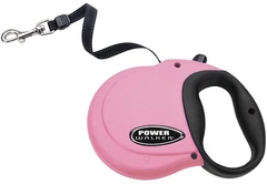 Поводок-рулетка Power Walker Retractable Leash Mini 3.6 м Рожевий (76484087868)