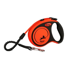 Повідець-рулетка для собак Flexi Xtreme M стрічка 5 м - помаранчевий