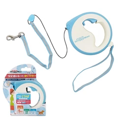 DoggyMan Retractable Lead Star ДОГГІМЕН СТАР повідець рулетка для собак до 10кг, трос 5м, блакитний