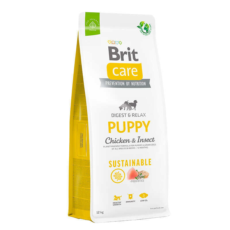 Brit Care Корм з курка комахи для цуценят