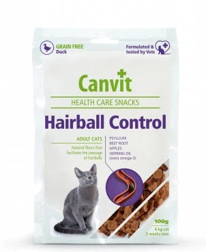 Canvit Ласощі Hairball напіввологі функціональні