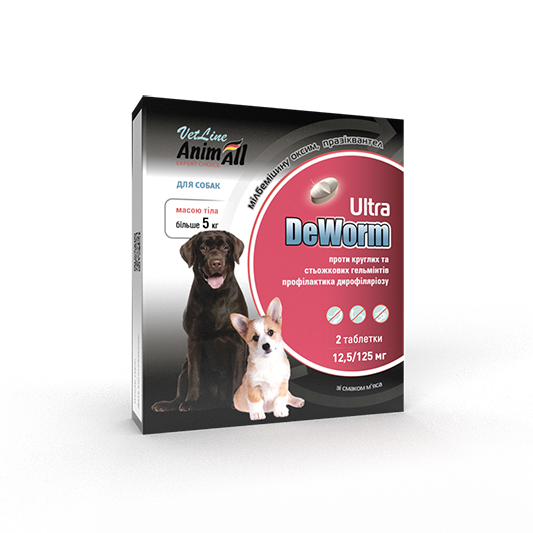 AnimAll Препарат DeWorm Ultra ДеВорм для цуценят