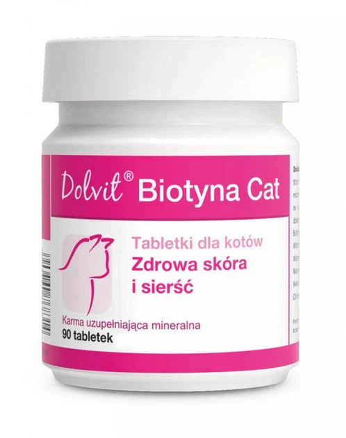 Dolfos Добавка Dolvit Biotyna Дольфос для котів