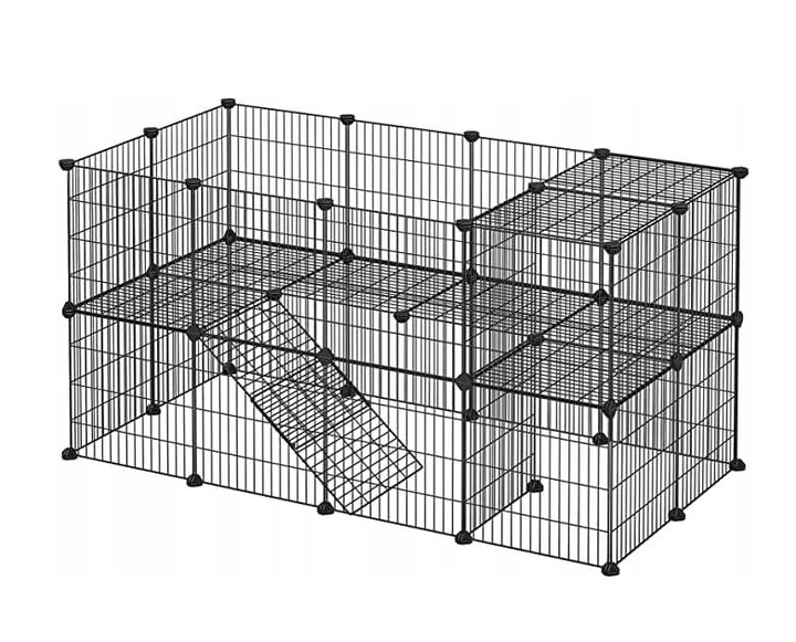 MT Malatec Манеж клітина Malatec для дрібних тварин 143 x 73 x 71 см Чорний