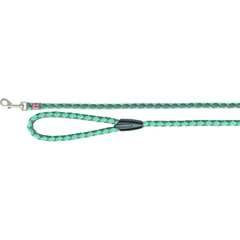 Повідець для великих собак Trixie Cavo блакитний нейлоновий L-XL 1 м 18 мм (MLZ10554)