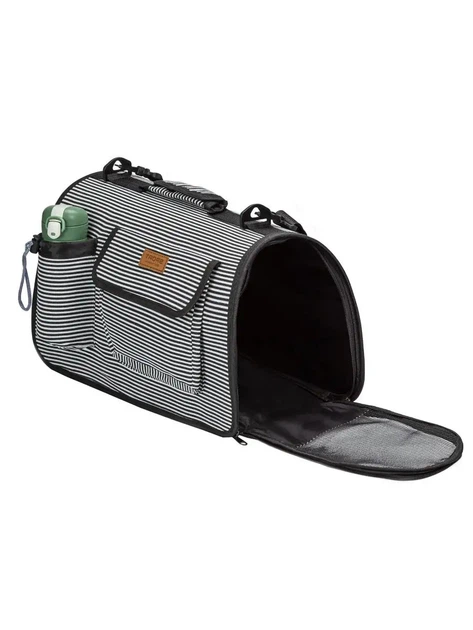 Сумка переноска для котів і собак CosmoPet CP-09 53x23x27 см Чорний