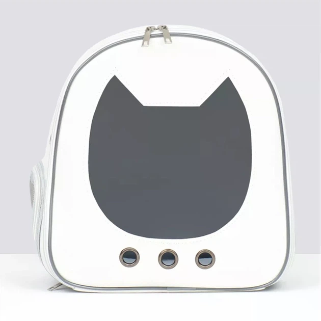 Рюкзак-переноска для кошек и собак 34х31х18 CosmoPet CP-35 White