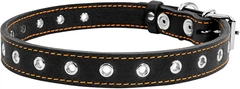 Нашийник Collar безрозмірний (ширина 20 мм, довжина 50 см) Чорний (01511Collar)
