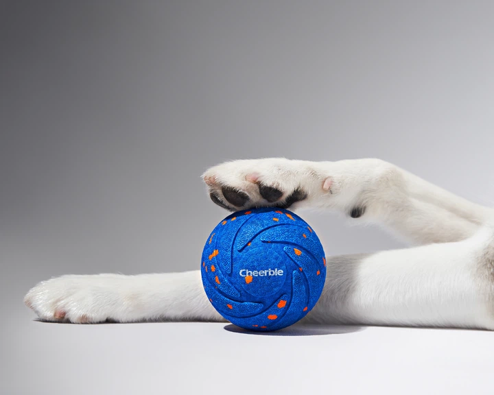 Інтерактивна іграшка для собак Cheerble Wicked Ball Air Royal Blue (CWQ01B)
